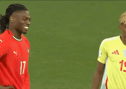 Soccer Player 19 Next to Player 17