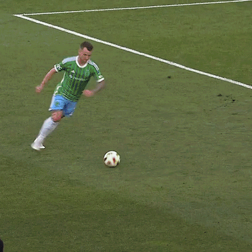 Soccer Player 67 Watching Goal