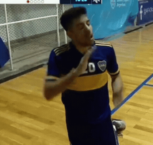 Soccer Player Applauds In Respect Shirt GIF
