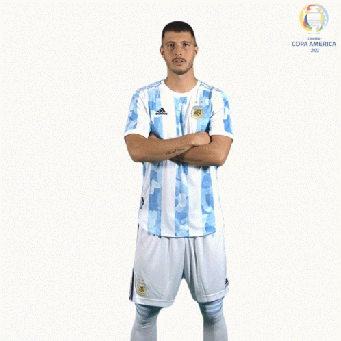 Soccer Player Arms Crossed Copa America 2019
