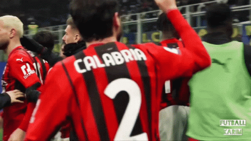 Soccer Player Calabria Number 2 GIF