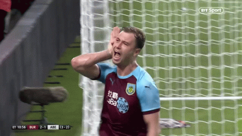 Soccer Player Celebrates Goal
