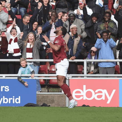 Soccer Player Celebrates Goal GIF