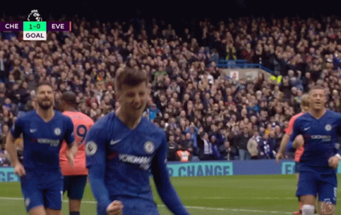 Soccer Player Celebrating Goal