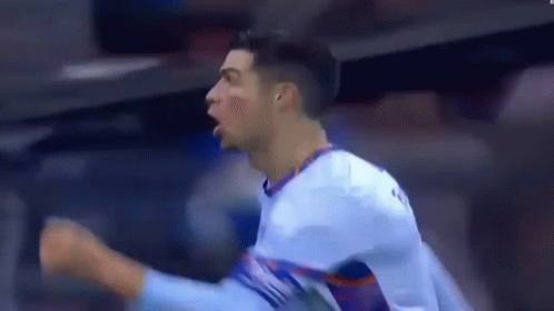 Soccer Player Celebrating Goal