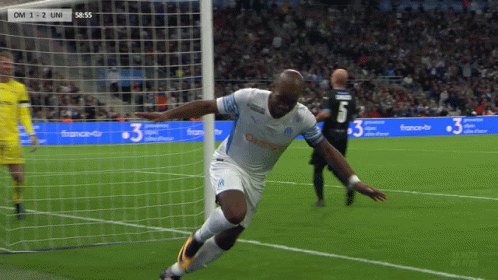 Soccer Player Celebrating Goal