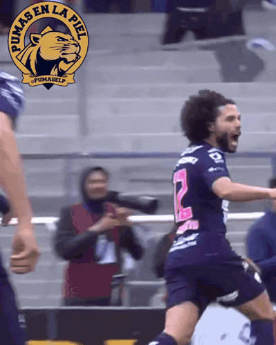 Soccer Player Celebrating Goal