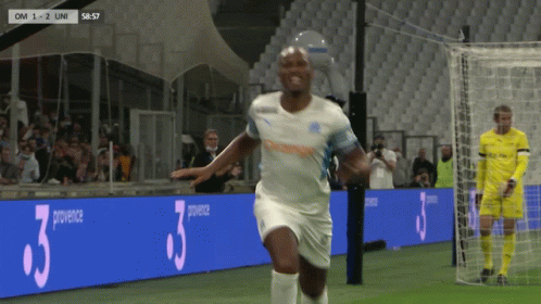 Soccer Player Celebrating Goal