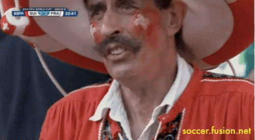 Soccer Player Celebrating Goal With BBC Banner GIF