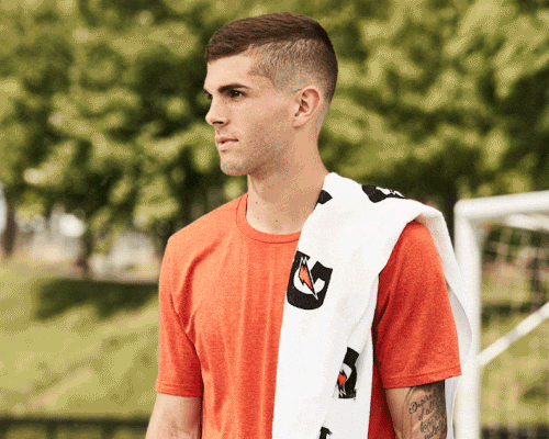 Soccer Player Christian Pulisic Shocked Reaction GIF