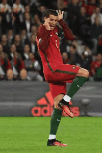 Soccer Player Dancing with Adidas