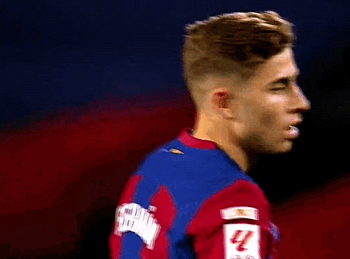 Soccer Player Fermin On Shirt GIF