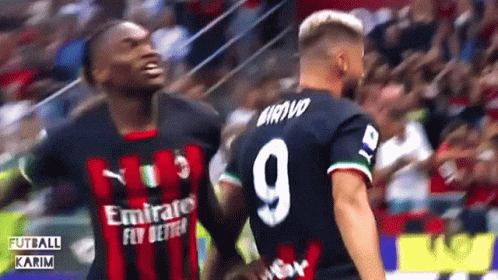 Soccer Player Holding Trophy Saying Emirates Better GIF