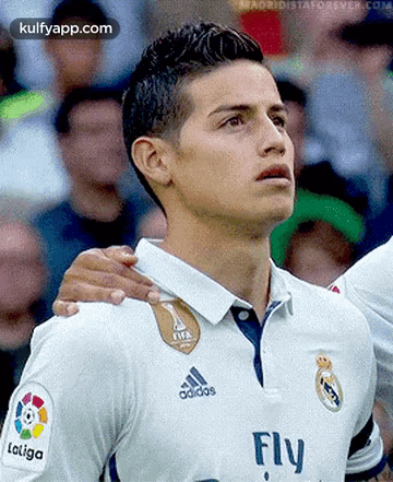 Soccer Player In Adidas Fly Shirt GIF