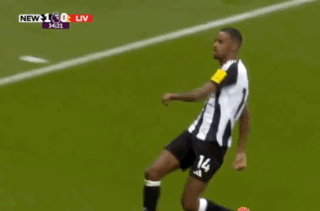 Soccer Player In Black And White Jersey Saying Pela GIF