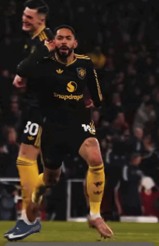 Soccer Player in Black Jersey with Snapdragon