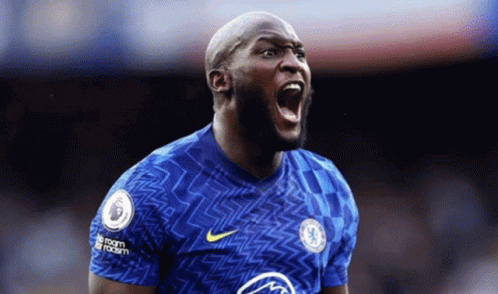 Soccer Player In Blue Chelsea Shirt GIF
