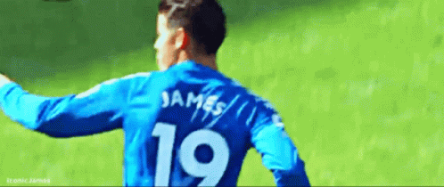 Soccer Player In Blue Jersey 19 GIF