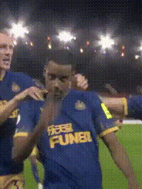 Soccer Player in Blue Shirt With FUNBB