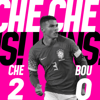 Soccer Player in Brasil Shirt