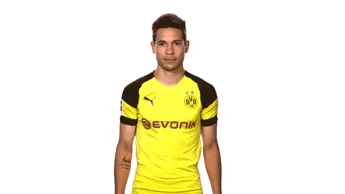 Soccer Player in BVB Jersey
