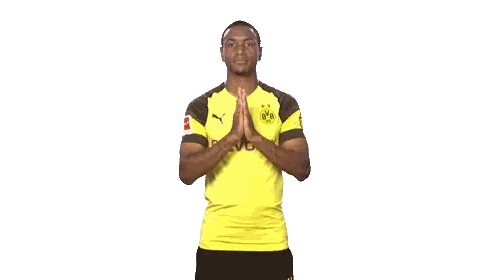 Soccer Player in BVB Jersey