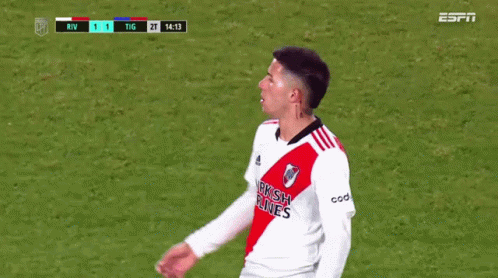 Soccer Player In Codere Jersey GIF