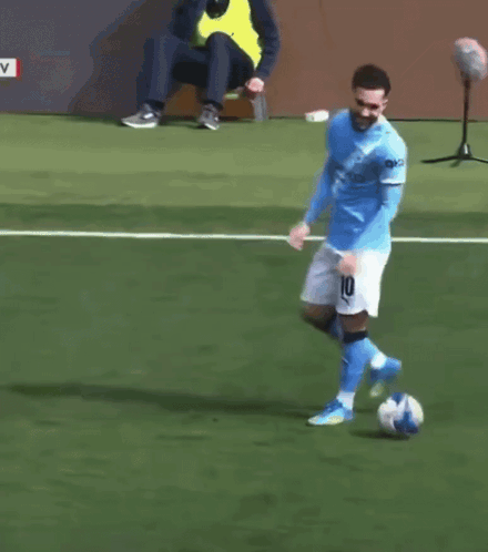 Soccer Player In Emirat Shirt GIF