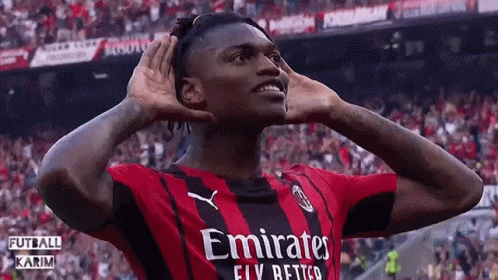 Soccer Player In Emirates Jersey GIF