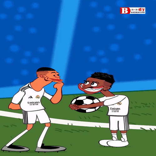 Soccer Player In Fly Better Jersey Celebrates Goal GIF