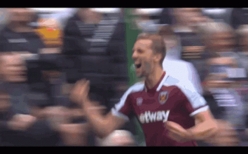 Soccer Player In Jersey Saying Otway GIF