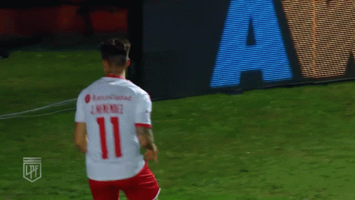 Soccer Player in Number 11 Jersey