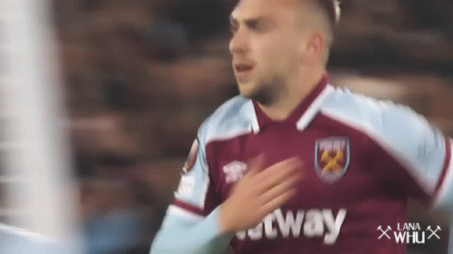 Soccer Player In Purple Blue Jersey Lana Whix GIF