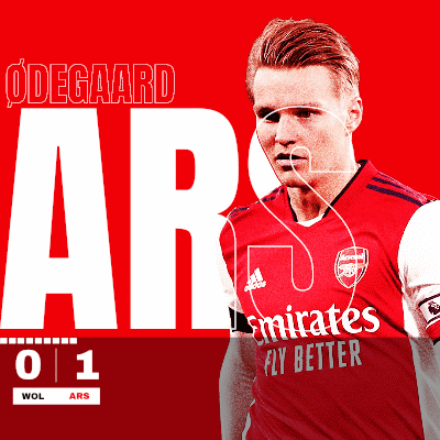 Soccer Player In Red Emirates Fly Better Jersey GIF