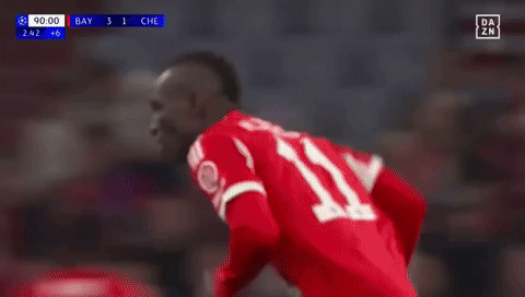 Soccer Player in Red Jersey Number 11