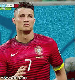 Soccer Player in Red Jersey Number 7