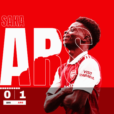 Soccer Player in Red Jersey with Visit Rwanda Sleeve