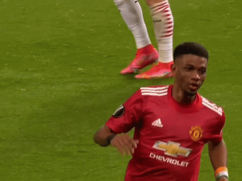 Soccer Player In Red Shirt With Chevrolet GIF
