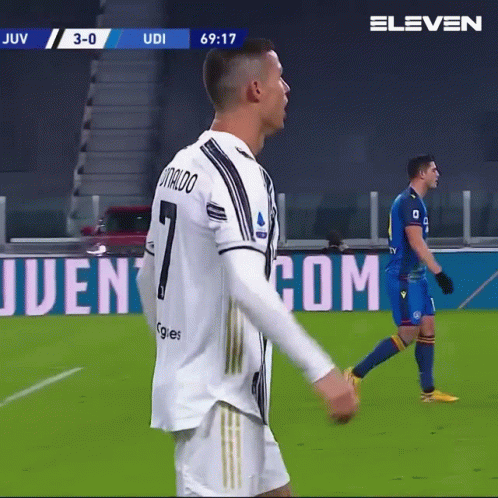 Soccer Player in White Jersey Number 7