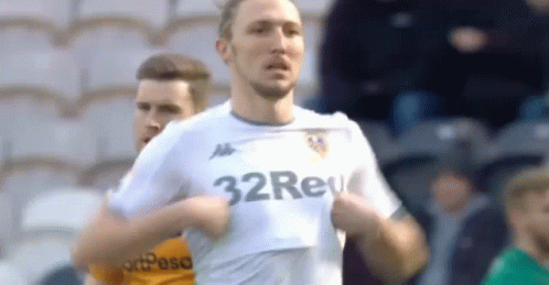 Soccer Player In White Shirt Number 32 GIF