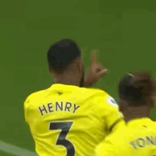 Soccer Player In Yellow Jersey Giving Thumbs Up GIF