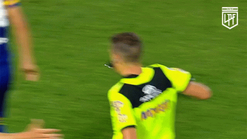 Soccer Player in Yellow Jersey LPFL