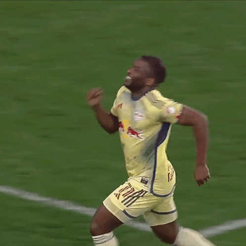 Soccer Player in Yellow Jersey Number 11