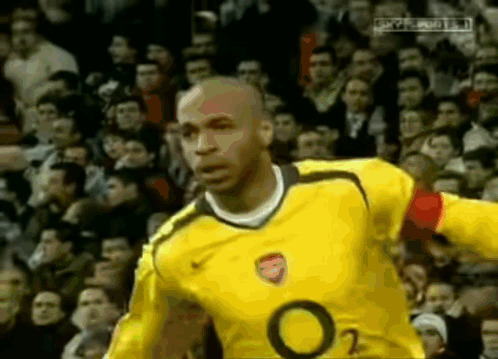 Soccer Player in Yellow Jersey Number 2
