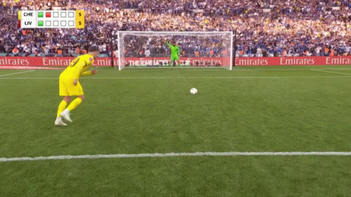 Soccer Player In Yellow Shirt Number 3 Running GIF