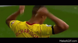 Soccer Player in Yellow Shirt Richardson