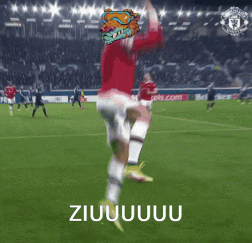 Soccer Player Jumping Ziuuuuuuu GIF