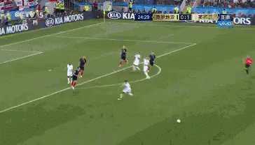 Soccer Player Kicking Ball Kia Motors Advertisement