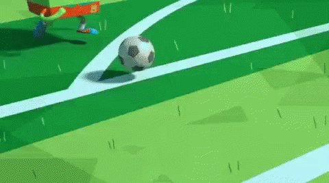 Soccer Player Kicking Ball