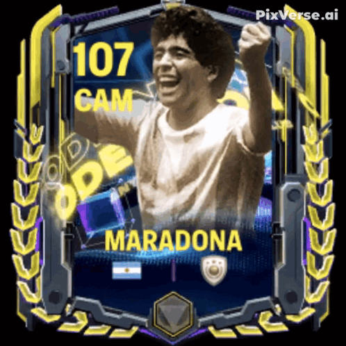 Soccer Player Maradona